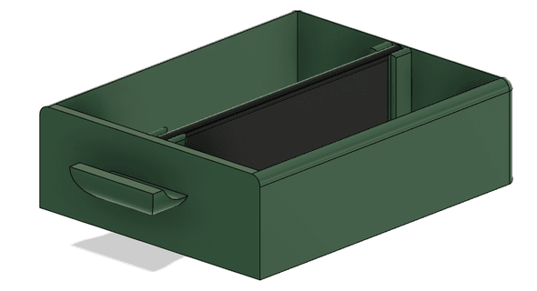 modulare scrivania organizzatore snassfy 3d print model - Mito3D