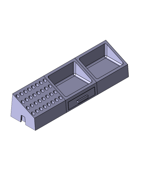 modular escritorio organizador 3d modelo aaeschliman gracias 3D print model - Mito3D