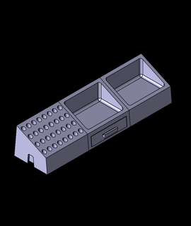 modular escrivaninha organizador 3d modelo aeschliman 3d print model - Mito3D