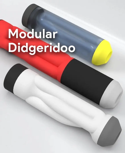 modular didgeridoo 3d by bryce on gracias 3d print model - Mito3D