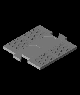 modular Fußboden Fliesen gezinanscott Kunst Unterhaltung 3d print model - Mito3D