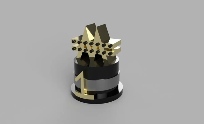 monopolio trofeo 3d by dr on gracias juegos automotor neumático 3d print model - Mito3D