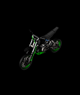monster bike 3d model 3ddesigner thangs 3d print model - Mito3D
