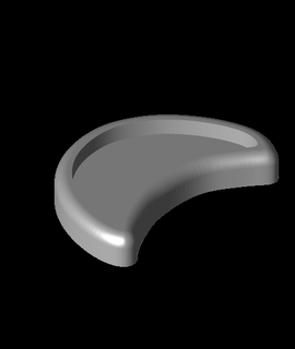 lua anel Holderstl barraco impressão 3d print model - Mito3D