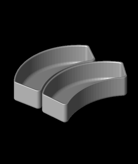 more-less illusion bowls jastrow Arts & Entertainment 3d print model - Mito3D