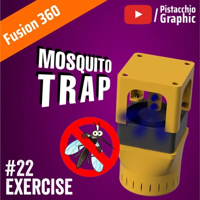 mosquito trap 3d print - by pistacchiographic on thangs 3d print model - Mito3D