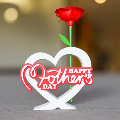 madre rosa titolare supporto 3d by matb on grazie 3d print model - Mito3D