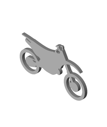 motocross llavero 3d modelo juankmed gracias 3D print model - Mito3D