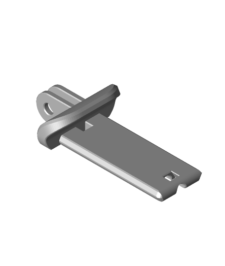 mount phone clamp tab v6stl 3D print model - Mito3D