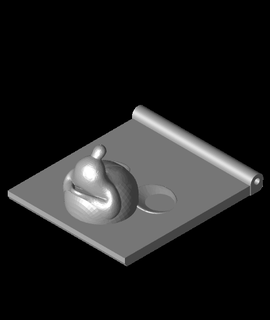 mouse trap door glass jar - ironic ve 3d print model - Mito3D