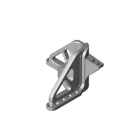 mpcnc 254 - corner brace left cable ledge stl 3d by newtechcreative on thangs 3D print model - Mito3D