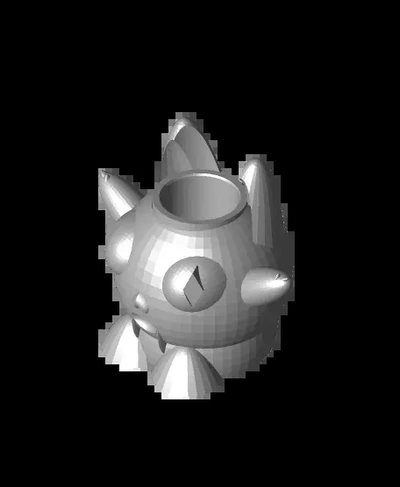 mr monster remix of blank can cup returns - 3d by bstar on thangs 3d print model - Mito3D