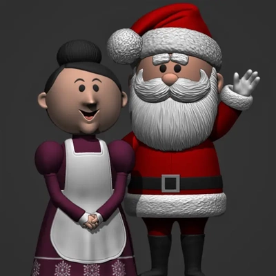 mrs claus island of misfit toys - 3d by chelscct chelseycreatesthings on thangs 3d print model - Mito3D
