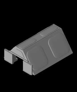 ms0002 fortifié bunker ouvert stl 3d modèle 3d print model - Mito3D