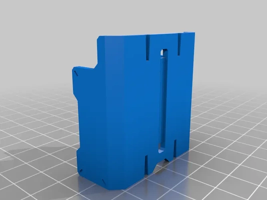multicolored missile pod-style battery holder aa aaa 2hatch type - 3d by mk4 expert on thangs 3d print model - Mito3D