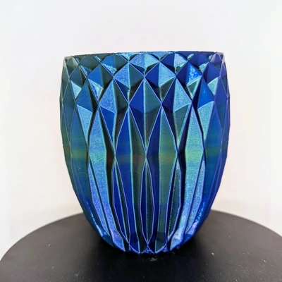 multifaceted bowl 2 large facets - 3d by arkay prints on thangs 3d print model - Mito3D