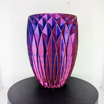 multifaceted bowl 3 large facets - 3d by arkay prints on thangs 3d print model - Mito3D