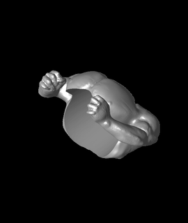 muscles Google 3d impression stl modèle 3d print model - Mito3D