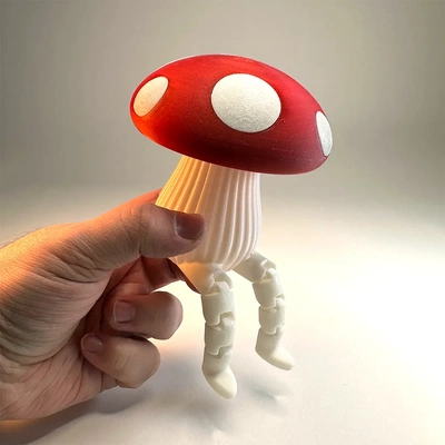 mushroom pal - 3d by cm design on thangs 3d print model - Mito3D