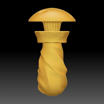 mushroom potion 27122022 - 3d by bowpie on thangs 3d print model - Mito3D