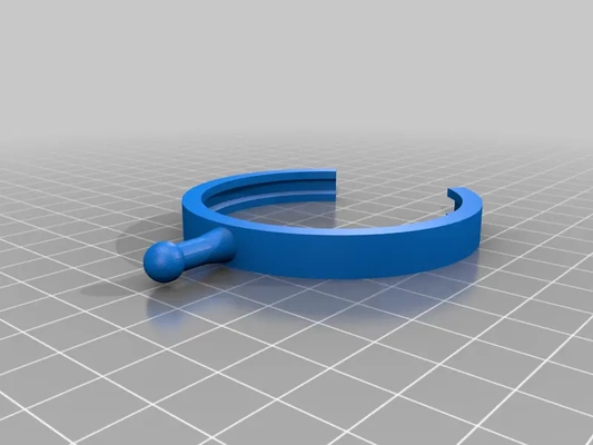 my customized magnifying glass holder - 3d by palamut0815 on thangs 3d print model - Mito3D
