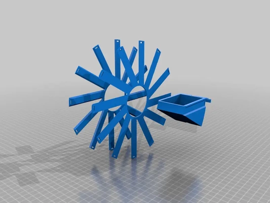 my personalizzato verticale filamento bobina parti cassetto 3d by palamut0815 on grazie 3d print model - Mito3D