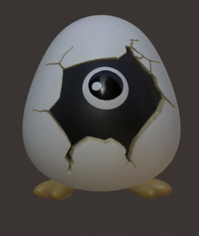 my son egg - 3d by poobtuse on thangs 3d print model - Mito3D