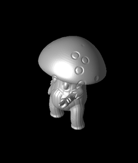 myconides champignon Hommes np dev passe temps Jeux 3d print model - Mito3D