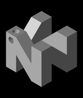 n64 cube keychain hole 3d model ffejrxx thangs 3d print model - Mito3D