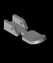 narrow zipper foot snap-on singer br 3d model thangs 3d print model - Mito3D