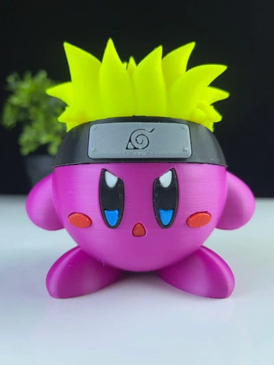 naruto kirby - 3d by pressprint on thangs jaw 3d print model - Mito3D