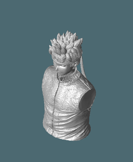 naruto ultra detailed support free busto arwglacyprogramación 3d print model - Mito3D