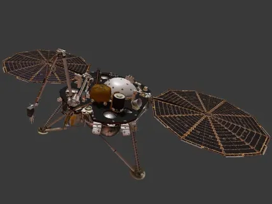 nasa mars insight lander - 3d by allanromanreyes on thangs 3d print model - Mito3D