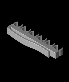 nerf bullet clip 3d model elijahc thangs 3d print model - Mito3D