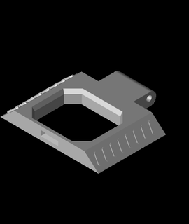 nerf rival kronos geléia porta orifício 3d modelo 3d print model - Mito3D