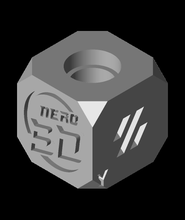 nero3d calibración cubo 3d modelo nero3dp gracias 3d print model - Mito3D