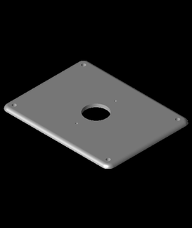 nest backplate screw 3d model geekdad thangs 3d print model - Mito3D