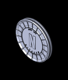netflix moneta 3d modello jimmydesign grazie 3d print model - Mito3D