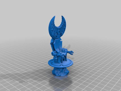 Nouveau trône Cléo gilieart 3d print model - Mito3D