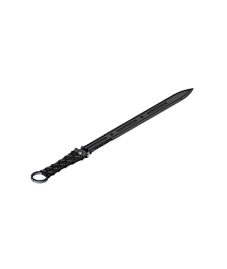 ninja sword 2 roboninja 3D print model - Mito3D