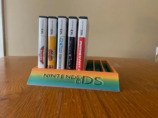nintendo ds game case holder logo - 3d by dreammtb on thangs 3d print model - Mito3D