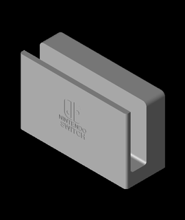 nintendo switch lite dock ltrj 3d print model - Mito3D