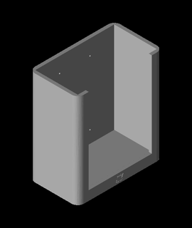 nitrilo guante caja pared percha 3d modelo gracias 3d print model - Mito3D