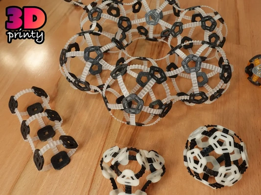 nodes construction toy - 3d by 3dprinty on thangs 3d print model - Mito3D