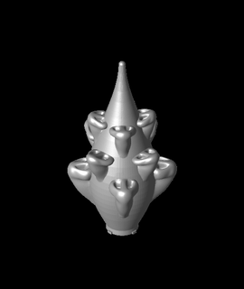 nosey ornament davemakesstuff Arts & Entertainment 3d print model - Mito3D