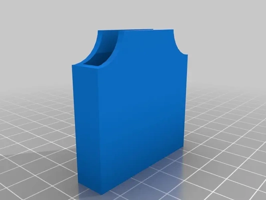 note 4 parametric cell phone battery holder 7 - 3d by cnlson on thangs 3d print model - Mito3D