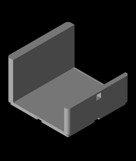 Nota bloccare organizzatore gridfinity 3d print model - Mito3D