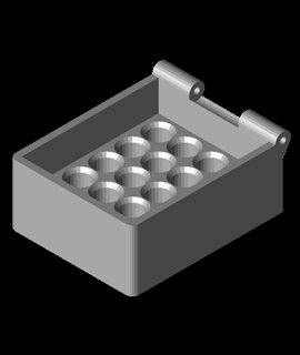 boquilla extrusor caja gfcaim 3d print model - Mito3D