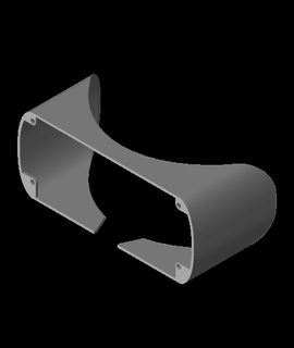 real óculos proteção cobrir bainha Bonesawbuilds 3d print model - Mito3D