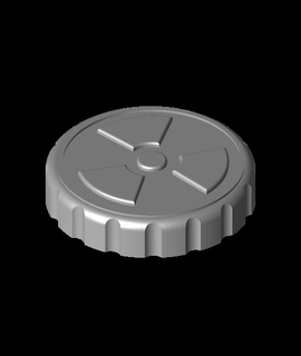 bomba atomica scorta vaso coperchio kcwarthog 3d print model - Mito3D